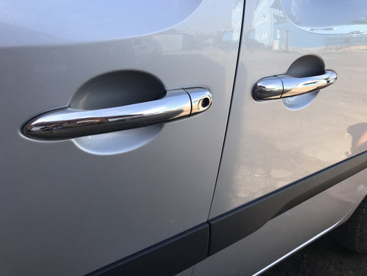 Handle covers (stainless steel) for Renault Kangoo 2008-2020 - image 1