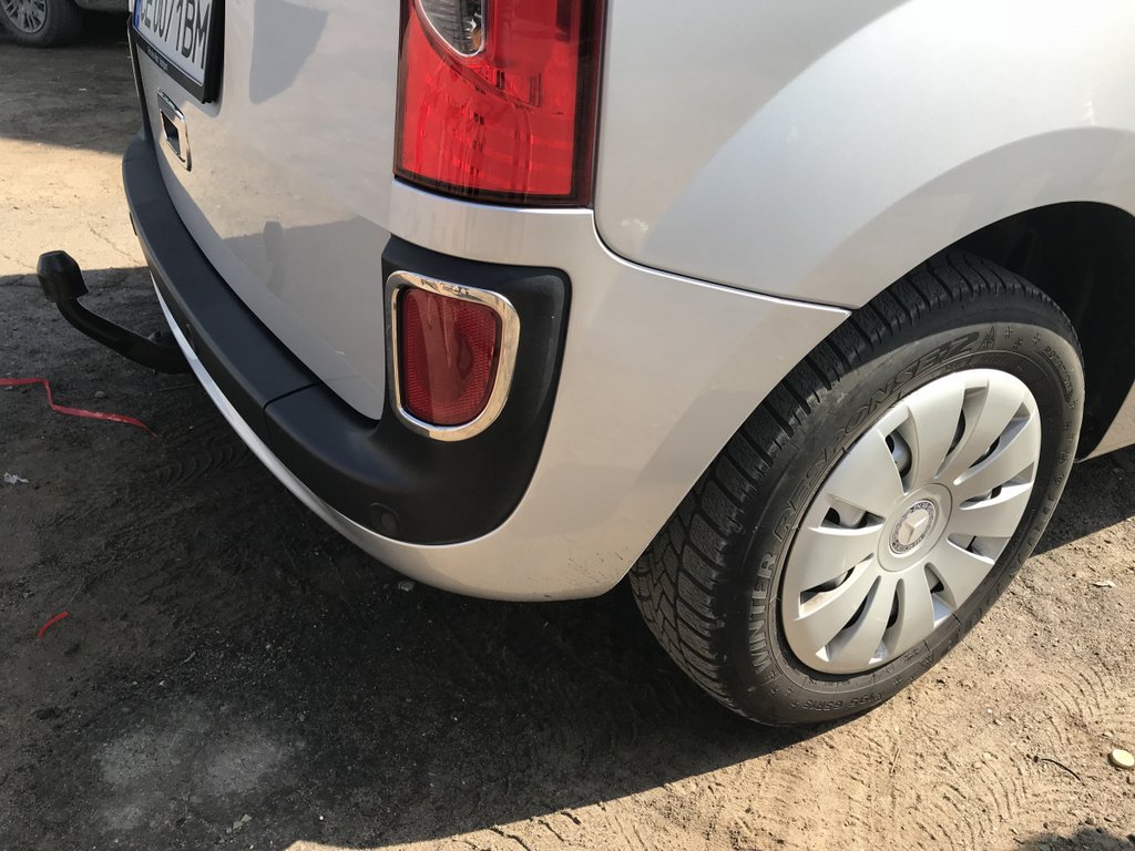 Rear reflector trim (2 pcs, stainless steel) for Mercedes Citan 2013-2021 - image 1