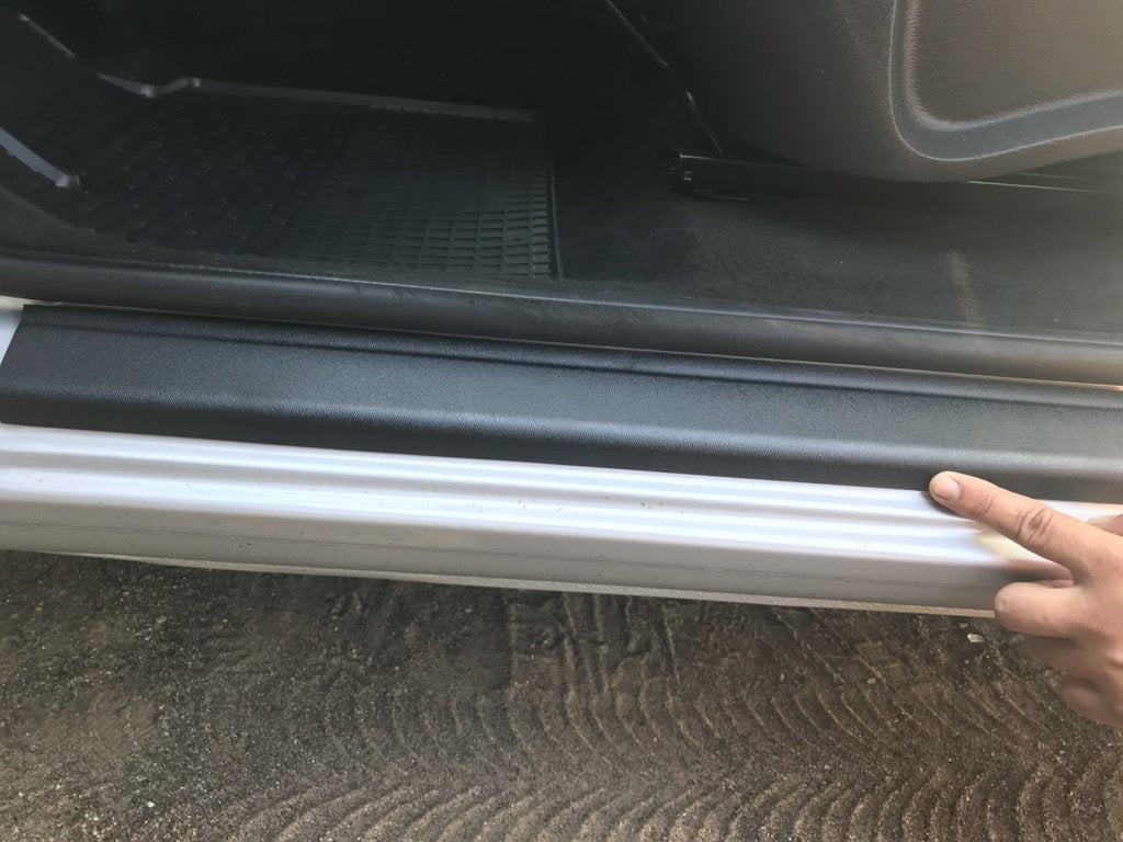 Door Sill Protectors DDU (2 pcs, plastic) for Mercedes Citan 2013-2021 - image 1