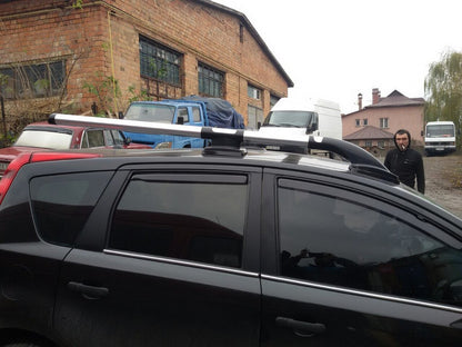 Shark Roof Rails (2 pcs) for Nissan Note 2004-2012 - image 4