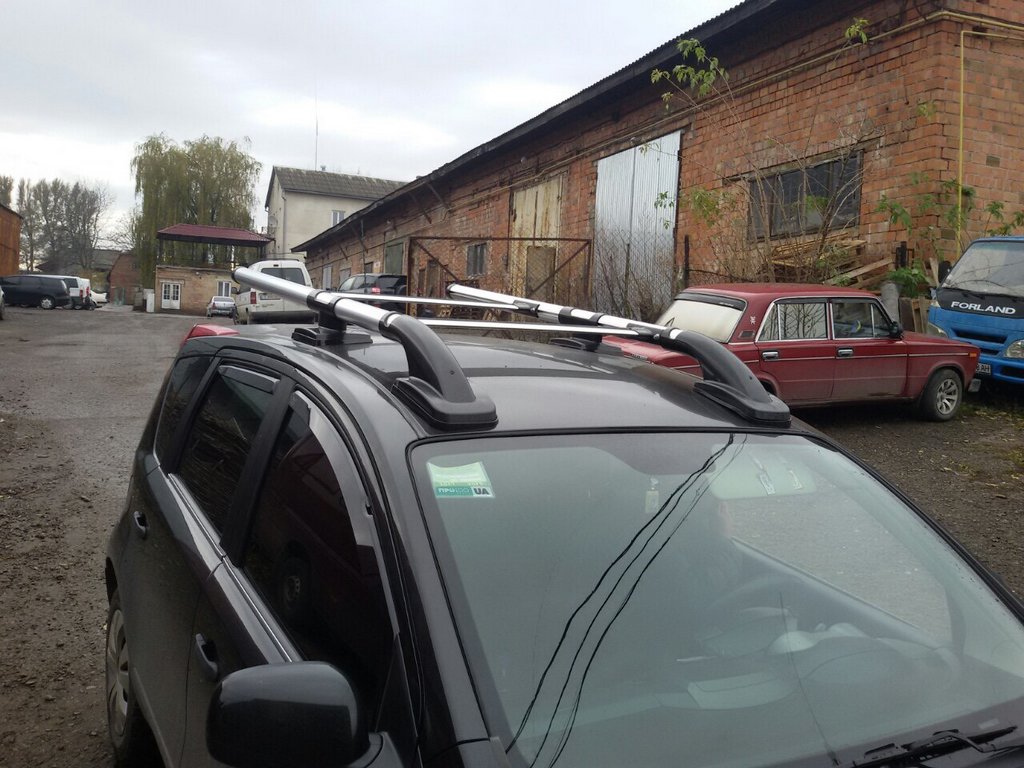 Shark Roof Rails (2 pcs) for Nissan Note 2004-2012 - image 6