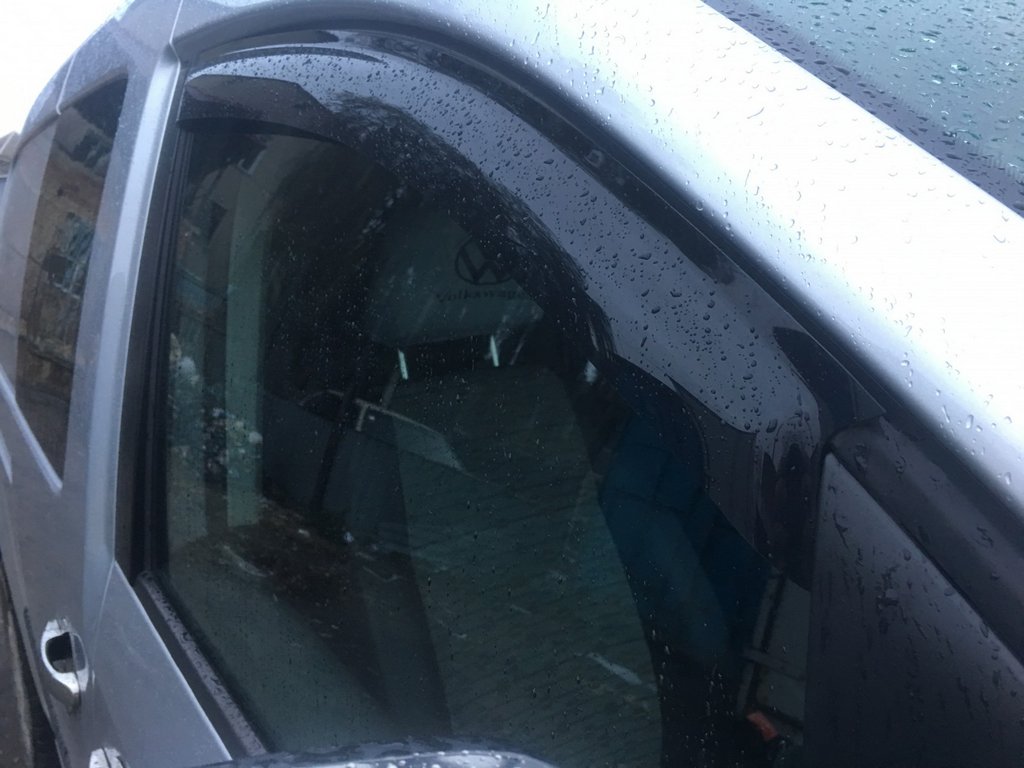 Window Deflectors (2 pcs, Niken) for Volkswagen Caddy 2010-2015 - image 4