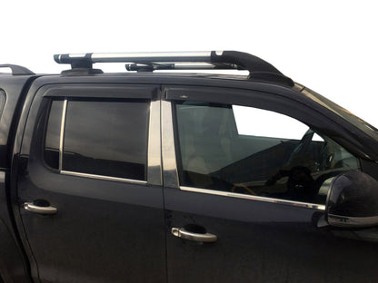 Stainless Steel Door Pillar Trim (6 pcs) for Volkswagen Amarok 2010-2022 - image 3