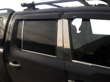 Stainless Steel Door Pillar Trim (6 pcs) for Volkswagen Amarok 2010-2022 - image 1