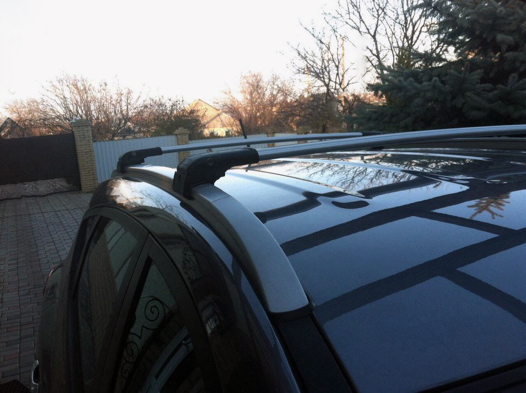 Cross rack roof rails integrated under the key (2 PCs) for Hyundai IX-35 2010-2015 - image 1
