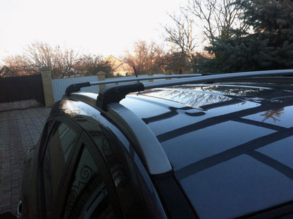 Cross rack roof rails integrated under the key (2 PCs) for Hyundai IX-35 2010-2015 - image 1