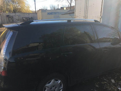 Roof rails, Chrome (2 pieces, aluminum) for Mitsubishi Grandis 2003-2011 - Reelken Auto