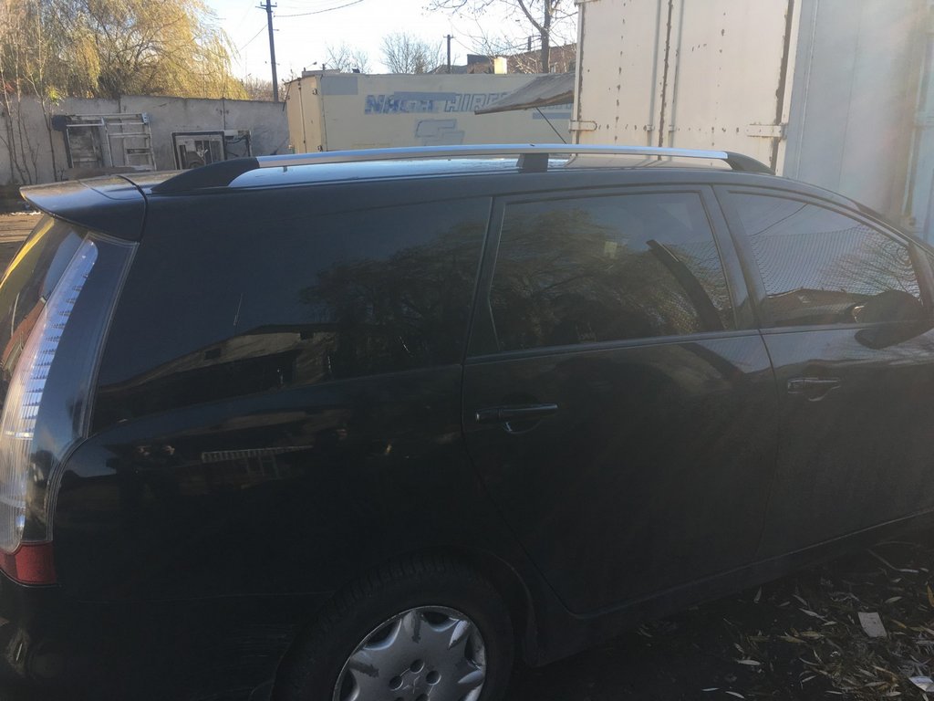 Roof Rails Chrome (2 pcs, Aluminum) for Mitsubishi Grandis 2003-2011 - image 3