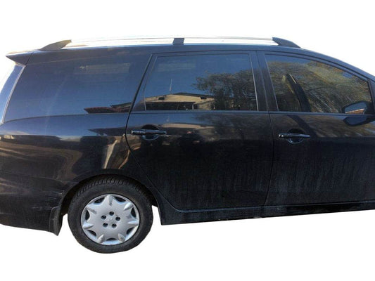 Roof rails, Chrome (2 pieces, aluminum) for Mitsubishi Grandis 2003-2011 - Reelken Auto