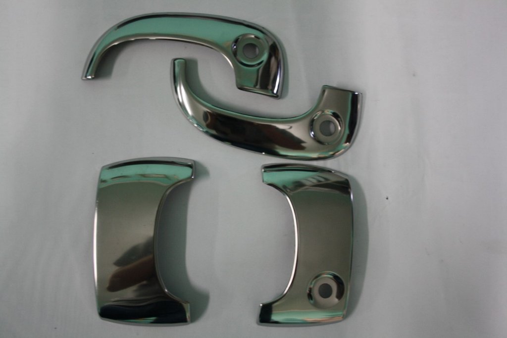 Pads on the handles (stainless steel.) for Renault Kangoo 1998-2008 - image 4