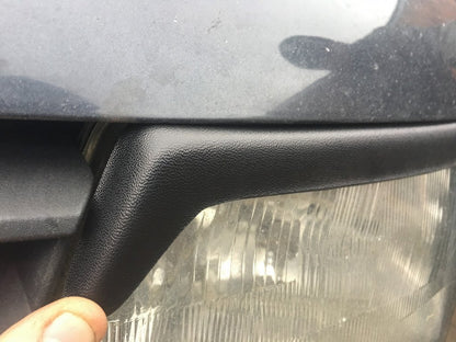 Headlight eyebrows (black) for Mercedes Vito W638 1996-2003 - image 2