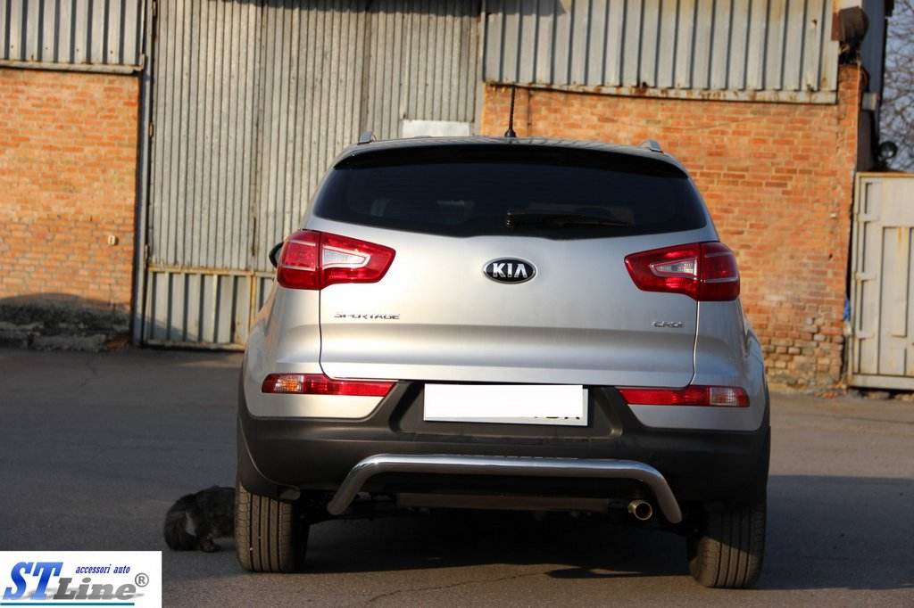 Back arc AK007 (stainless) for Kia Sportage 2010-2015 - Reelken Auto