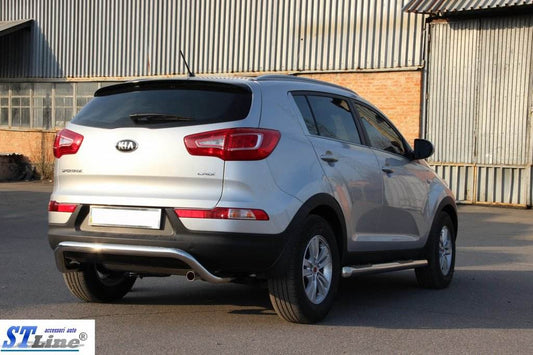 Back arc AK007 (stainless) for Kia Sportage 2010-2015 - Reelken Auto