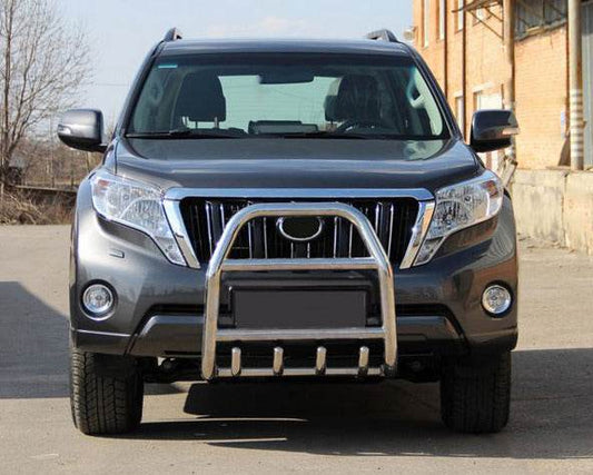The QT007 bumper guard (stainless) for Toyota Land Cruiser Prado 150 - Reelken Auto