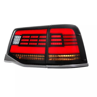Rear lights 2016-2021 (Sequential Red) for Toyota Land Cruiser 200 - Reelken Auto