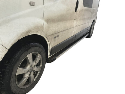 Lateral platforms Maya (2 pieces, aluminum) for Renault Trafic 2001-2015 - image 2