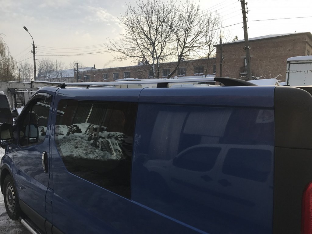 Chrome Roof Rails for Nissan Primastar 2002-2014 - image 6