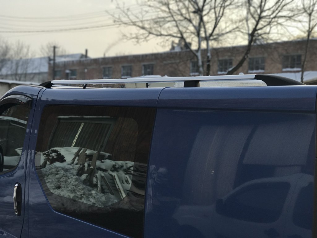 Chrome Roof Rails for Nissan Primastar 2002-2014 - image 4