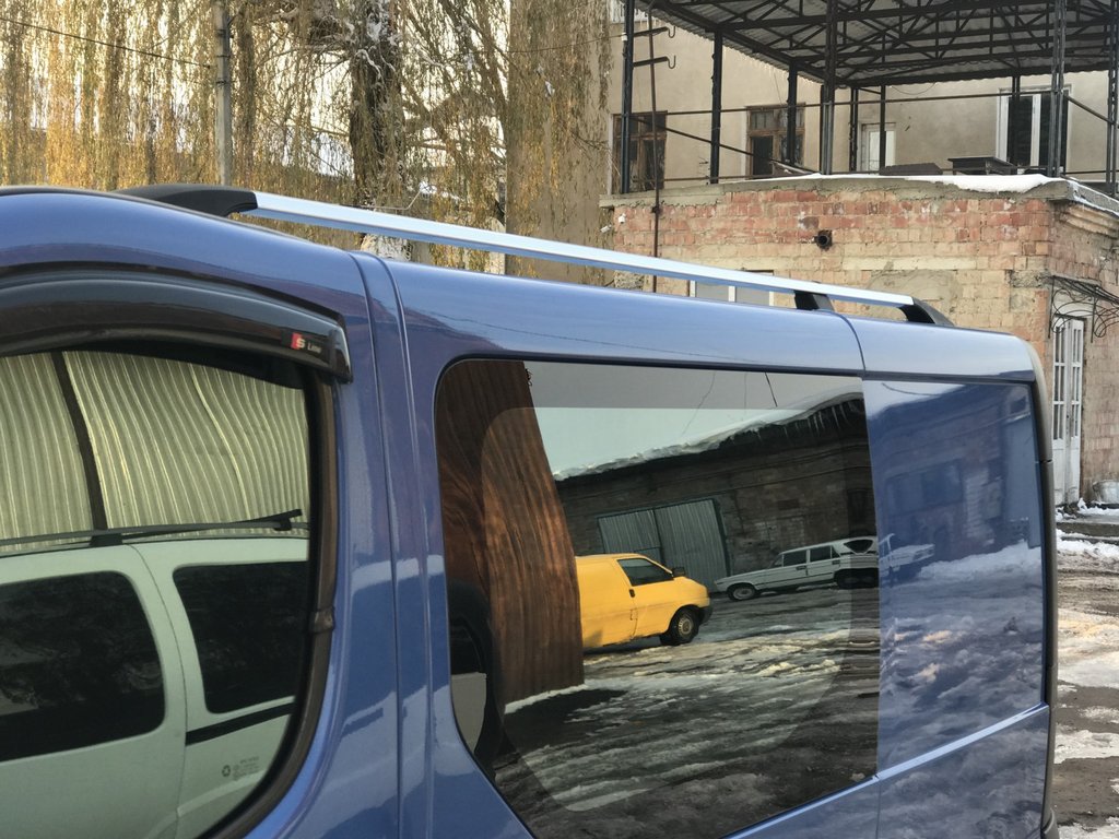 Roof rails Chrome ( Plast. feet) for Opel Vivaro 2001-2015 - image 6