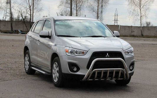 The WT002 bumper guard (stainless) for Mitsubishi ASX 2010-2023 - Reelken Auto