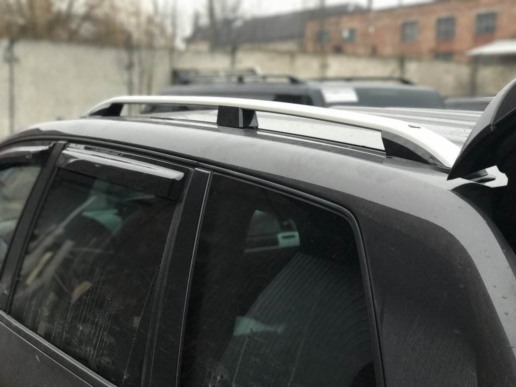 Skyport railings (gray mat) for Volkswagen Touareg 2002-2010 - Reelken Auto