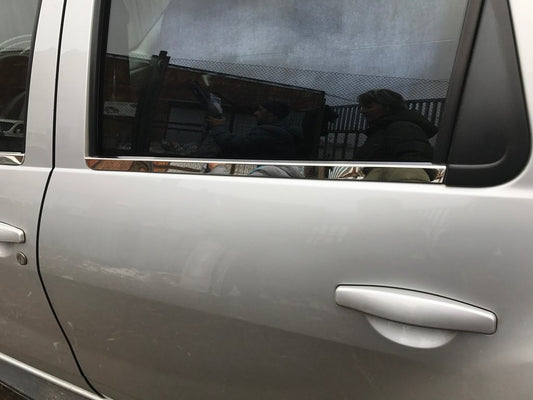 Window Trim Molding (4 pcs, Stainless Steel) for Dacia Duster 2008-2018 - image 2