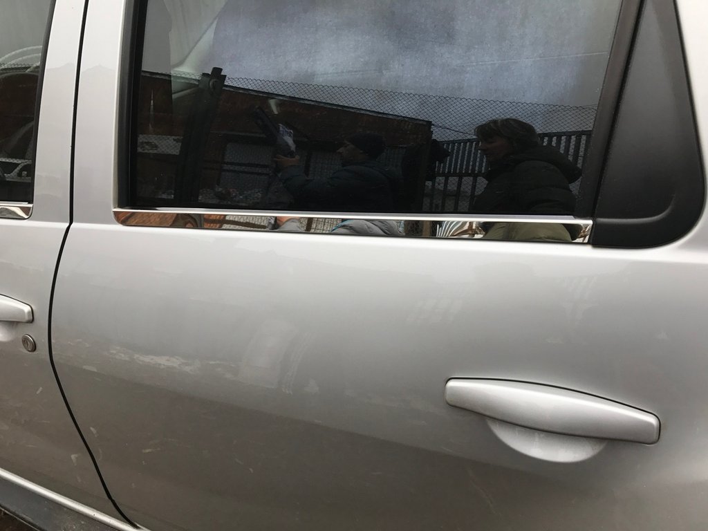 Strip of glass (4 pieces, stainless steel) for Dacia Duster 2008-2018 - image 2