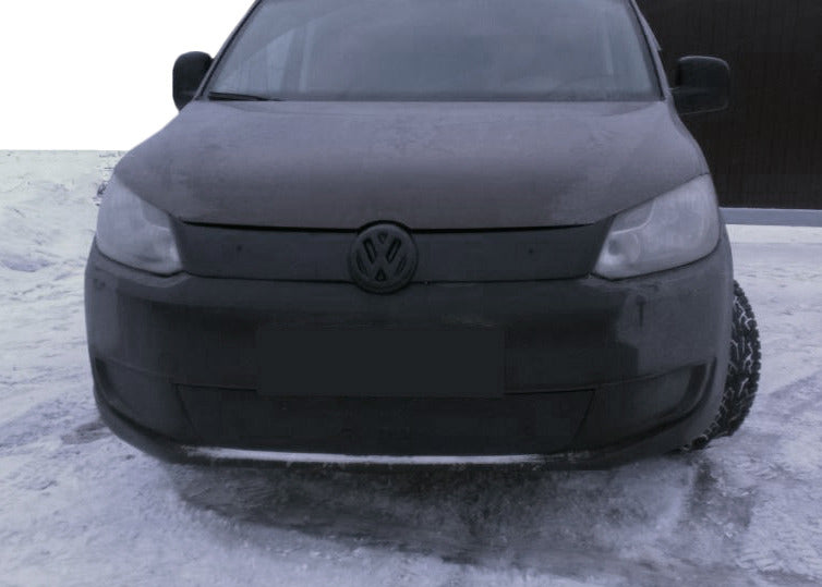 Winter cover on the grille (top) for Volkswagen Caddy 2010-2015 - image 3