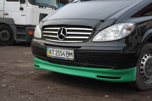 The front bumper spoiler Brabos Style (paintable) for Mercedes Viano 2004-2014 - Reelken Auto