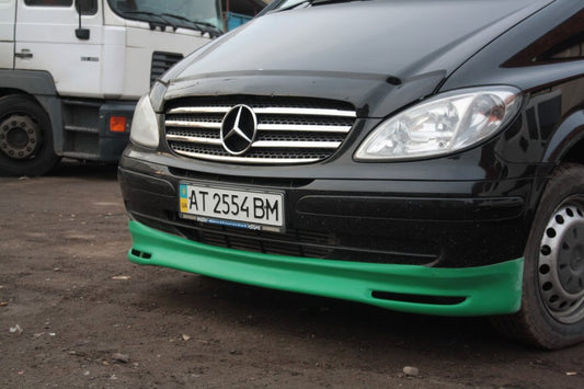 BRB V1 Front Bumper Lip (paintable) for Mercedes Vito W639 2004-2014 - image 2