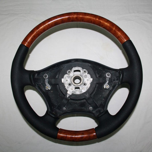 Steering Wheel (Leather ↗ Wood) for Mercedes Viano 2004-2014 - image 1
