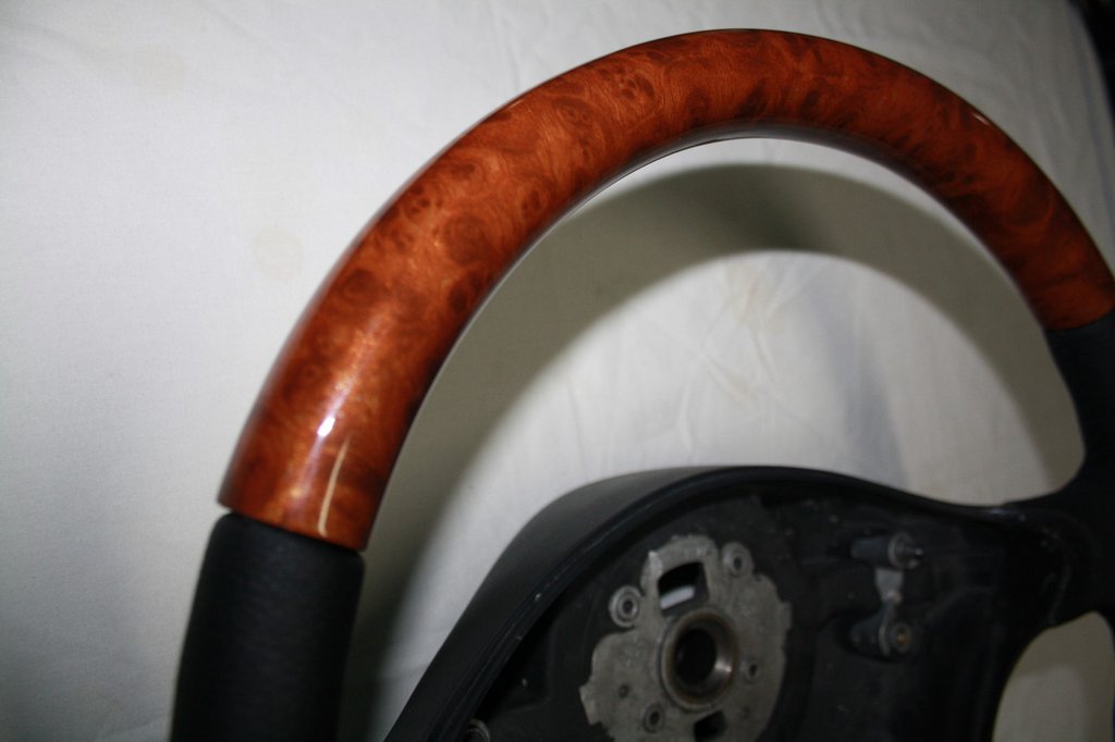 Steering Wheel (Leather ↗ Wood) for Mercedes Viano 2004-2014 - image 3