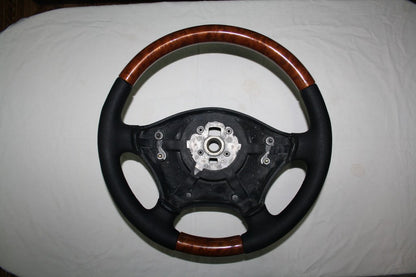 Steering Wheel (Leather ↗ Wood) for Mercedes Viano 2004-2014 - image 5