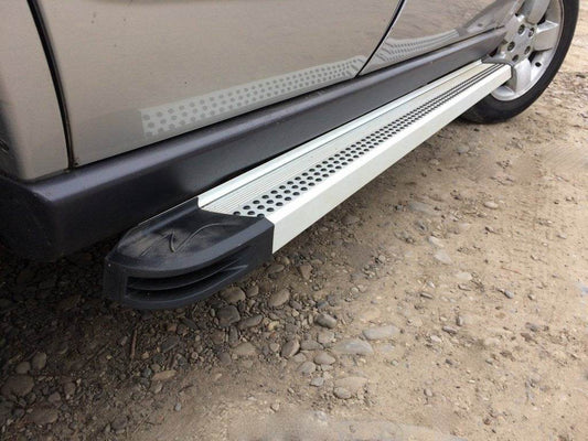 Lateral platforms Maya V2 (2 pieces, aluminum) for Jeep Grand Cherokee WK 2004-2010 - Reelken Auto
