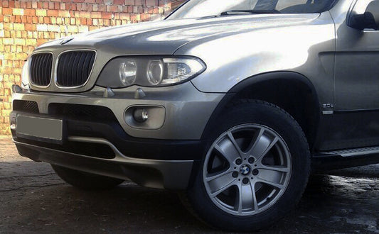 Front bumper lip facelift (primed for painting) for BMW X5 E-53 1999-2006 - image 1