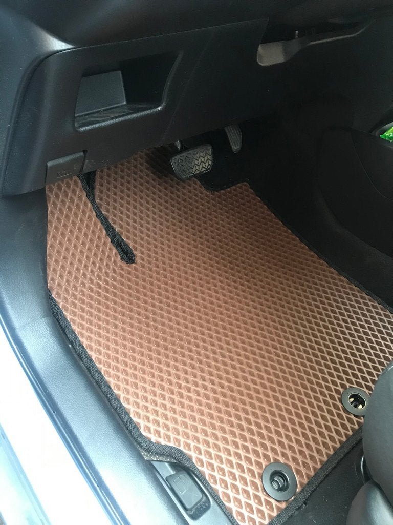 EVA Floor Mats DVS (brick) for Toyota Yaris 2010-2020 - image 1