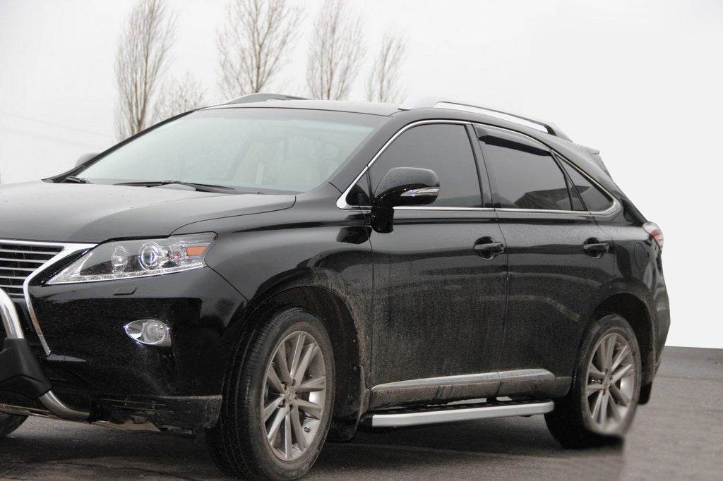 Side sills Fullmond (2 pieces, aluminum) for Lexus RX 2009-2015 - Reelken Auto