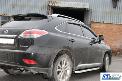 Side Steps RedLine Black (2 pcs, Aluminum) for Lexus RX 2009-2015 - image 3