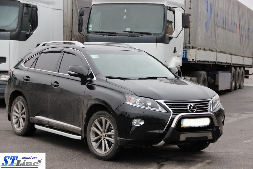 Side Steps RedLine Black (2 pcs, Aluminum) for Lexus RX 2009-2015 - image 6