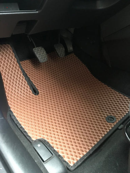 EVA Floor Mats (brick red) for Mazda 3 2003-2009 - image 1