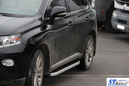 Side Steps RedLine Black (2 pcs, Aluminum) for Lexus RX 2009-2015 - image 7