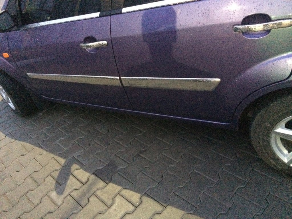 Chrome Door Handle Covers (4 pcs, Stainless Steel) for Ford Fiesta 2002-2008 - image 6