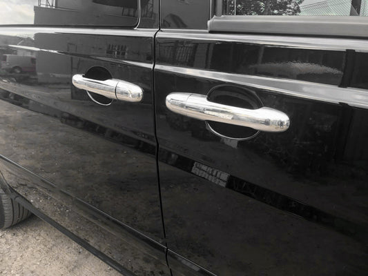 Pads on the handles (stainless) for Mercedes Vito W639 2004-2014 - image 1
