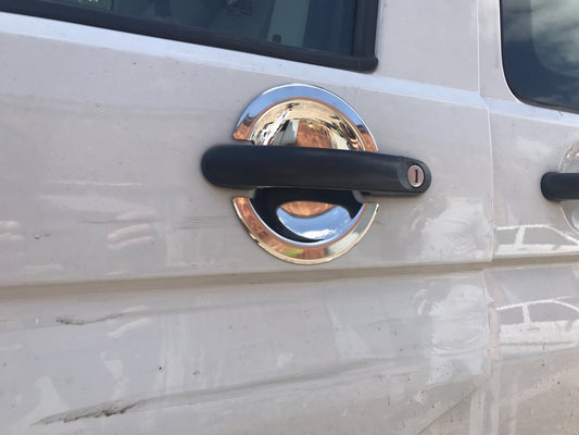 Pads for handles (stainless) for Volkswagen T5 Multivan 2003-2010 - image 1