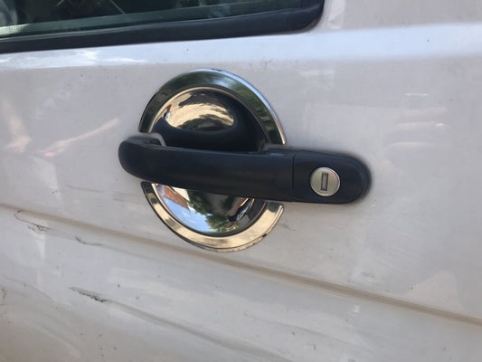 Lining under the handle (stainless) for Volkswagen T5 2010-2015 - image 1