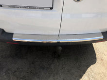 Rear bumper protector (Carmos V1, stainless steel) for Volkswagen T5 Transporter 2003-2010 - image 1