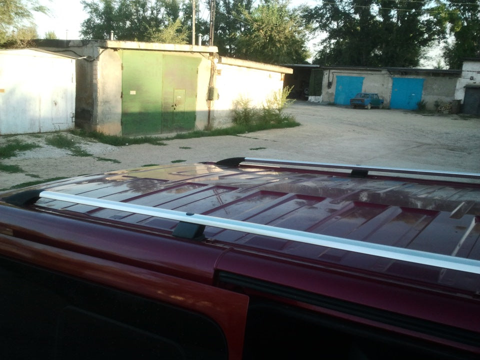 Chrome Roof Rails for Renault Trafic 2001–2015 - image 7