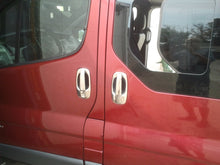 Door handle trims (4 pcs, stainless steel) for Opel Vivaro 2001-2015 - image 2