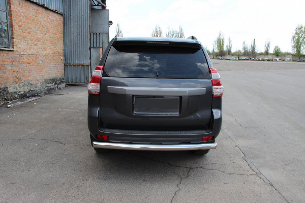 Rear Bar AK002 (Stainless Steel) for Toyota Land Cruiser Prado 150 2009-2023 - image 3