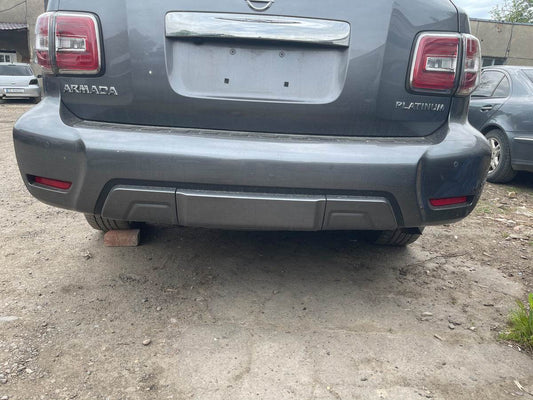 Rear bumper assembly (original 2019) for Nissan Patrol Y62 2010-2024 - Reelken Auto